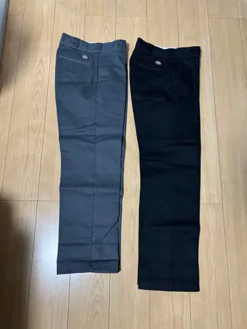 Dickies 874 오리지널핏 블랙&그레이 2종 세트