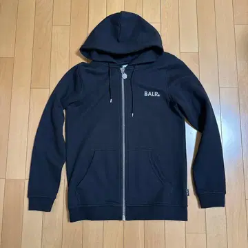 BALR. 블랙 후드티 XS