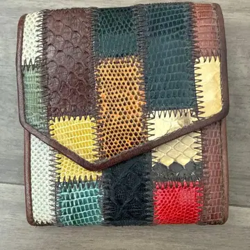 glamb 동전 지갑 멀티 컬러 가죽