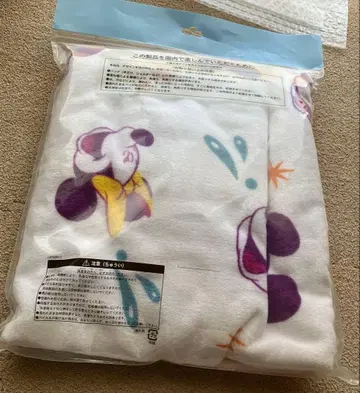 미세스 디즈니 후드 부착 타월