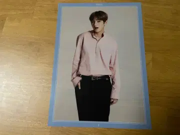 BTS V YOUTH 미니 클리어 포스터