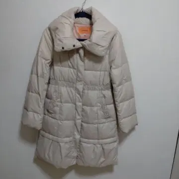 sunauuna 카라 부착 다운 코트