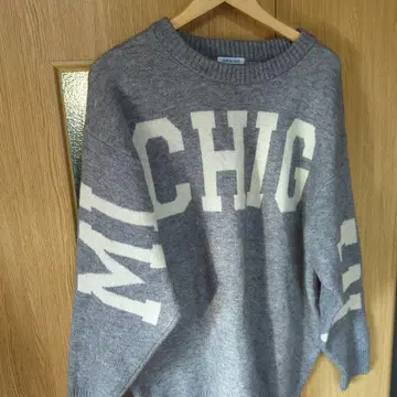 OLIVE des OLIVE 그레이 니트 스웨터