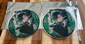 악마 집사와 검은 고양이 아크릴 코스터 2개 세트