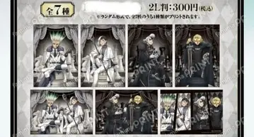 7종 2L판 Dr.STONE 브로마이드 센쿠 제노 스탄 훼미리마트