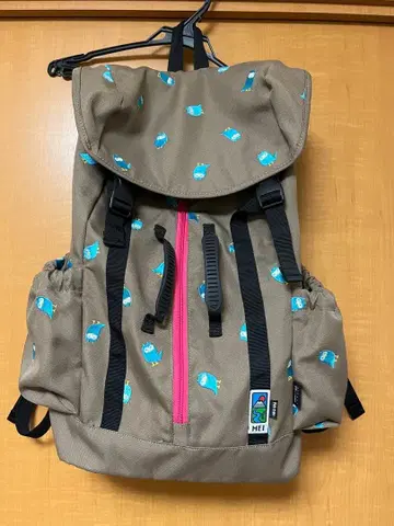 네넷 올빼미 패턴 백팩 호호 MEI 콜라보 Ne-net