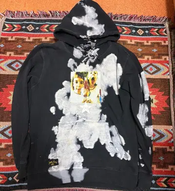 HUF 더 스매싱 펌킨스 타이 다이 후드티