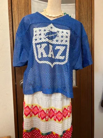 빈티지 메쉬 셔츠 hooked otoe toro itimi