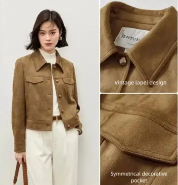 SENTUBU 빈티지 라펠 자켓