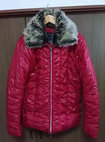 Spinash 빨간색 퍼 다운 자켓 LL 사이즈