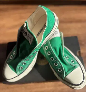 [ 새상품급 ] 컨버스 ALL STAR 슬립온 스니커즈 그린 덕질에도!