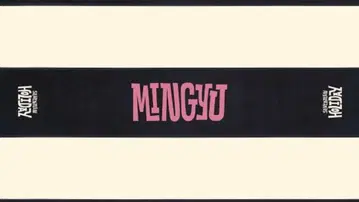 seventeen 세븐틴 민규 타월