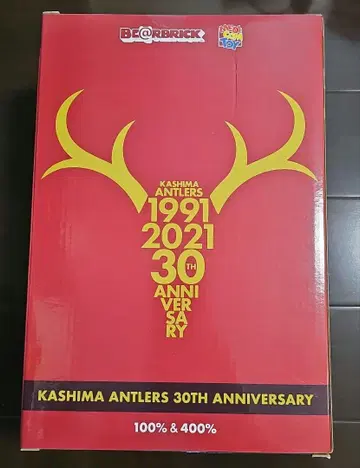 베어브릭 BE@RBRICK 가시마 앤틀러스 30th 베어브릭