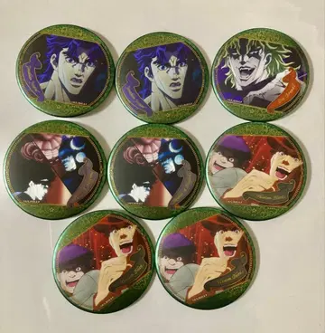 죠죠의 기묘한 모험 10주년 기념 캔뱃지