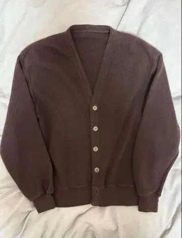 70s 아크릴 가디건