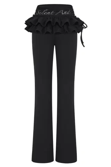 ANDWANG angel 스커트 팬츠 블랙 M