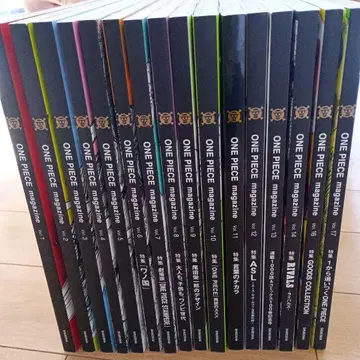 ONE PIECE magazine 1~14, 16, 17권