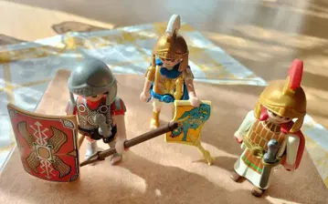 플레이모빌 [싸우는 사람들] 로마 병사 등 3인 세트