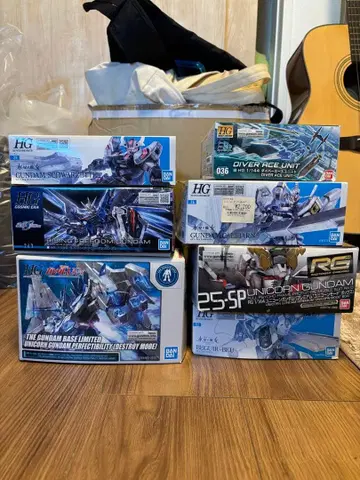미개봉 새상품 건담 프라모델 묶음 판매