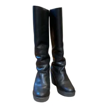 피에르 아르디 PIERRE HARDY 블랙 가죽 롱 보아 부츠 24