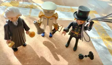 플레이모빌 [ 일하는 사람들 ] 판사 선장 굴뚝 청소부 3인 세트