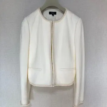 [새상품급] Theory 노카라 자켓 화이트