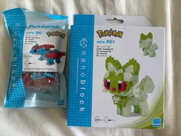 포켓몬 나노 블록 냐오하 보만다 세트