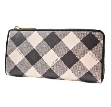 미사용 JILLSTUART 질스튜어트 블록 체크 장지갑