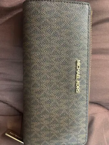 MICHAEL KORS 장지갑 다크 브라운