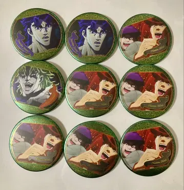 죠죠의 기묘한 모험 10주년 기념 캔뱃지