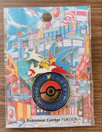포켓몬 센터 후쿠오카 한정 로고 핀즈