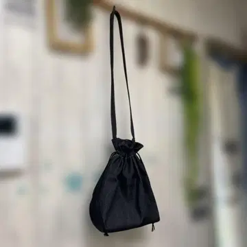 인디고 블루 복조리형 숄더백