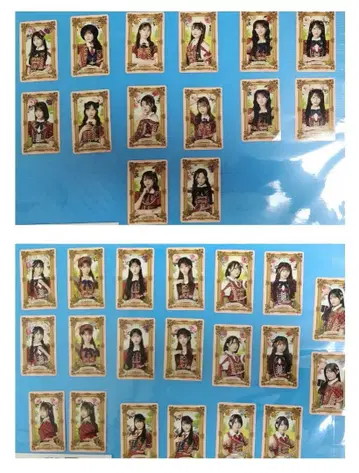 AKB48 아틀레 아키하바라 캐릭터 카드 총 34장