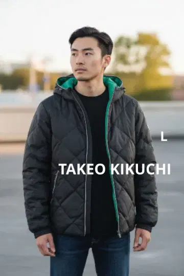 다케오 키쿠치 TK MIXCE 리버서블 다운 자켓 새상품급 월드