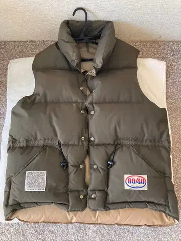 SIERRA DESIGNS 다운 베스트 JPN M 올리브 애로우즈 별주