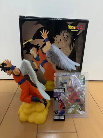 드래곤볼 천사 손오공 피규어 카드 아크릴