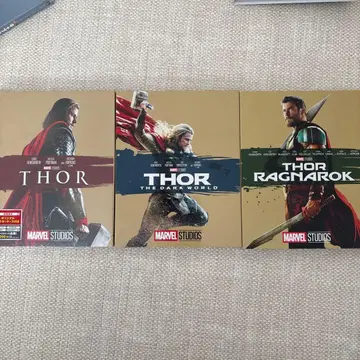 토르 시리즈 Blu-ray 세트 marvel 1만 미개봉