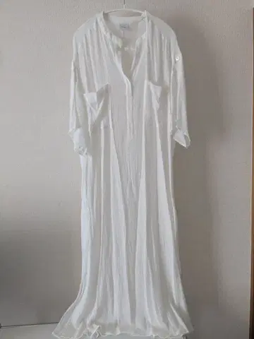 Spick & Span 화이트 셔츠 원피스 반팔