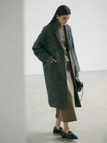 미라 오웬 [ 새상품급 ] 니트 셋업