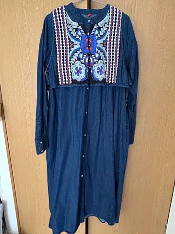 차이하네 데님 원피스