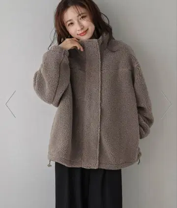 La-gemme 스탠드넥 보아 자켓 점퍼