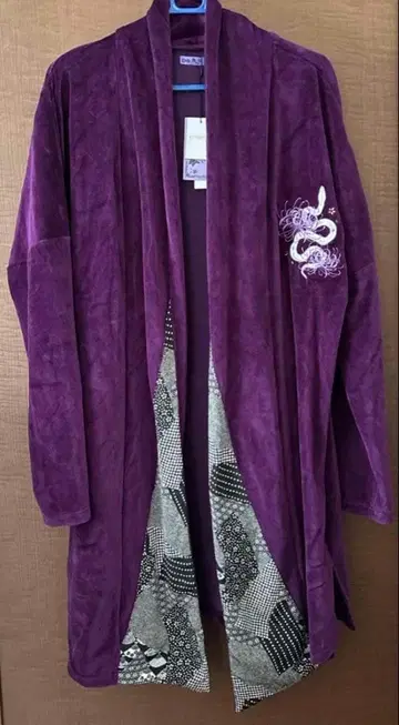 미야비유키 퍼플 벨로아 겉옷