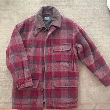 뉴요커 체크 코트