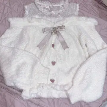 레이어드 어깨 트임 니트