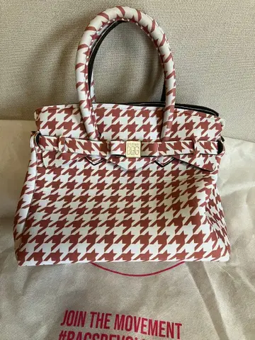 SAVE MY BAG 하운드투스 핸드백 S
