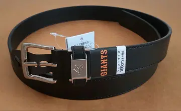 요미우리 자이언츠 블랙 가죽 벨트 100cm