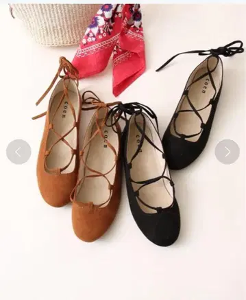 coen 레이스업 플랫 펌프스 M 사이즈