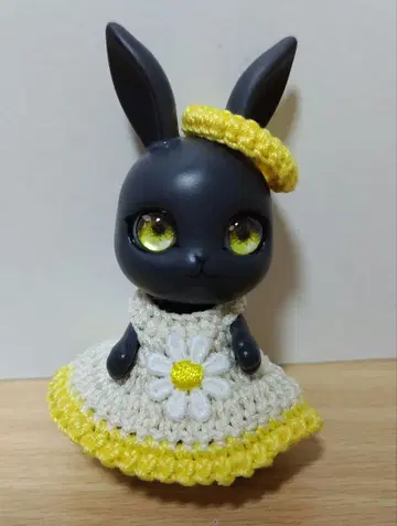 캡슐 인형 토끼 토끼 차콜 그레이 커스텀