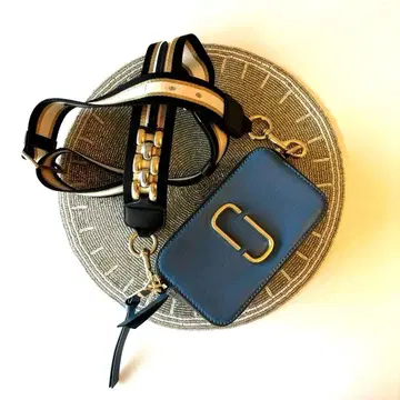 마크 제이콥스 블루 파랑 카메라백