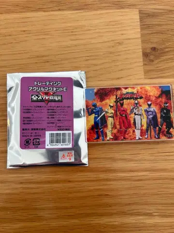 전 슈퍼 전대 전시회 아크릴 마그넷 왕전대 킹오거